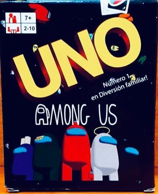 Juego de Cartas Uno Among us