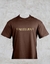 Camiseta Oversized Malhão Marrom Alleluia (tipo moletinho) - comprar online