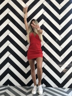 Vestido Lila - Vermelho na internet