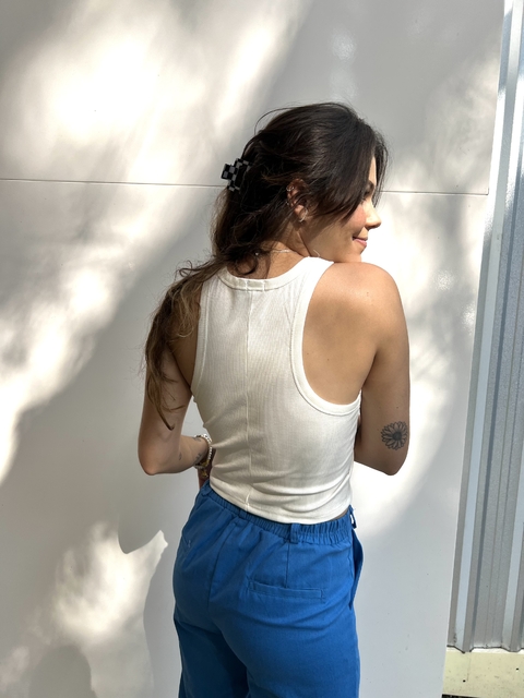 Cropped Nadador basic off white