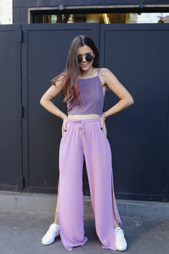Top Liza Lavanda - Malka atelier