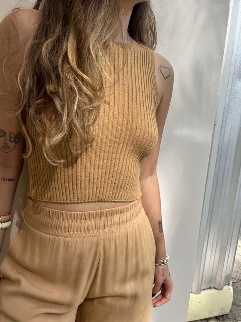 Calça Ana Julia Bege