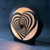 Lampara Aro - Velador De Mesa Luz Led 3d - Corazon Espiral en internet