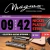 Magma Ge110n Encordado Para Guitarra Eléctrica Cuerdas 09-42