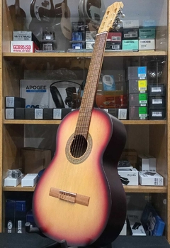 Bohemia Modelo 8 Sunburst Guitarra Criolla 4/4 De Estudio