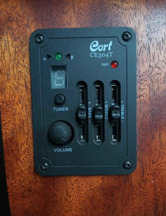 Cort Cec1-Op Guitarra Electro Criolla Con Corte Eq Y Funda - tienda online