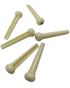 Chromos Pin Trabacuerda Crema Guitarra Acustica (unidad)