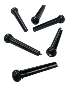 Chromos Pin Trabacuerda Negro Guitarra Acustica (unidad)