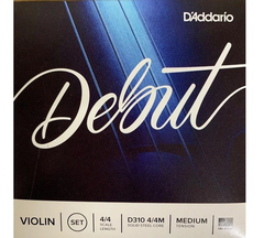 Daddario Debut D310 4/4m Encordado Medium Para Violin 4/4 en internet