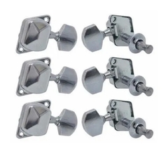 Dixon Skg363cr Clavijas Semiblindadas 3+3 Para Guitarra electrica / acustica en internet