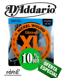 Daddario Exl110-e Encordado Cuerdas Guit. Eléctrica 1ra Extr - comprar online