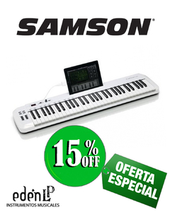 Samson Kc61 Controlador Midi Usb 61 Teclas Sensitivas - comprar online