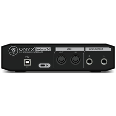 Mackie Onyx Producer 2-2 Placa Interfaz 2x2 Usb 2,0 Midi I/o - EdenLP Instrumentos Musicales