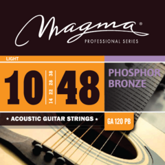 Magma Ga120pb Encordado Bronce Fosforado 010 048 G Acustica