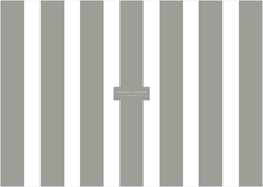 Individual Rayas grises - comprar online
