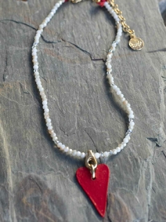 Collar Amelie blanco en internet
