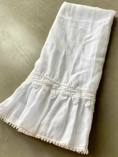 Guest Towel Gasa Con Puntilla en internet
