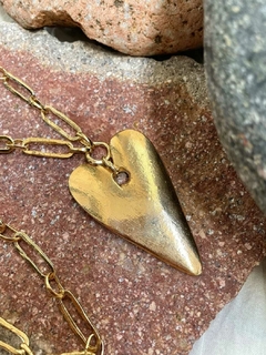 Collar Corazón Dorado