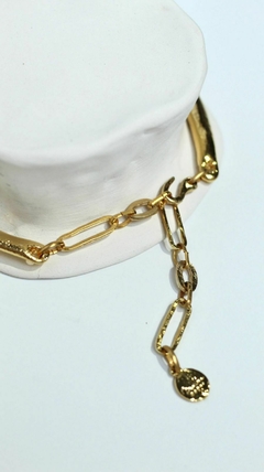 Collar Breta dorado - comprar online