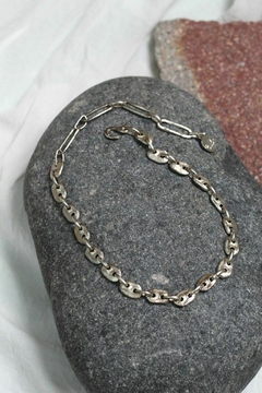 Collar Oma plateado