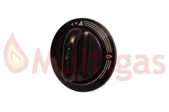 PERILLA COCINA WHIRLPOOL. MARRON GIRATORIA VASTAGO 6MM