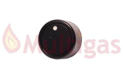 PERILLA COCINA LONGVIE L/89. MARRON CON ARO PERNO LARGO