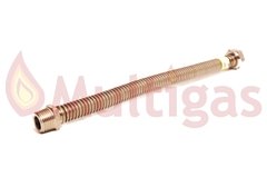 CONEXION GAS COCINA. FLEXIBLE ACERO APROBADO 40CM GAS NATURAL
