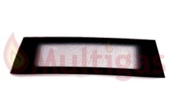 VIDRIO VISOR TEMPLADO ESTUFA ORBIS. 344MM X 102MM CURVO