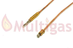 TERMOCUPLA COCINA. 1100MM CABEZAL ROSCADO ROSCA FINA ORKLI