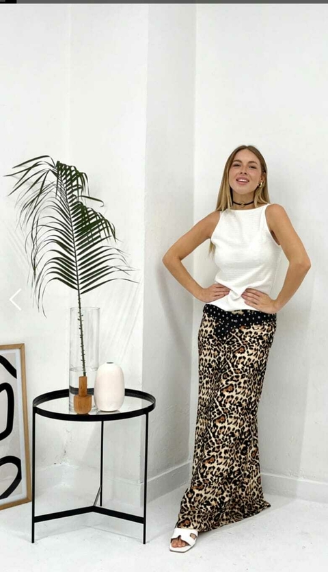 Falda PORTO print