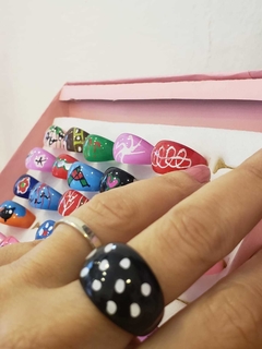 Anillos de acrílico en internet