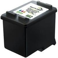 Cartucho de Tinta HP 662 CZ103AL CZ103AB Preto Compativel
