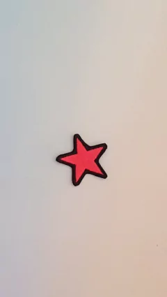Pack 10 Estrellas Fucsias Fluo - comprar online