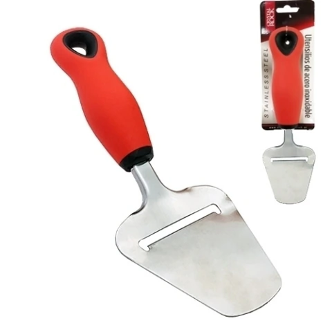 ESPATULA CORTA QUESO CR CON MANGO SILICONA 12437
