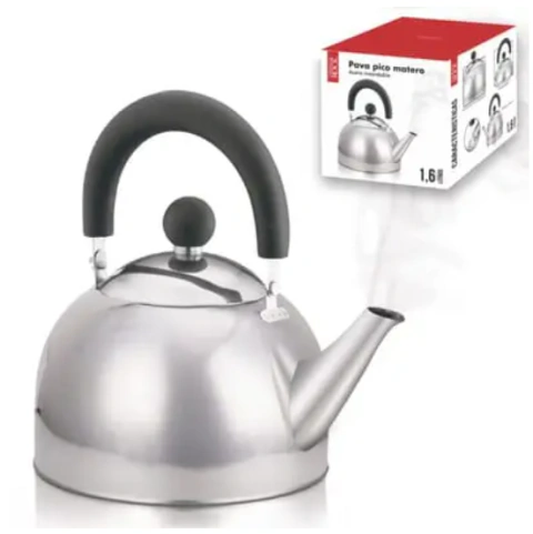 PAVA PICO MATERO CR 1,6 LITROS ACERO INOXIDABLE 80016