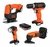 Set 4 Herramientas A Batería 20v Black Y Decker Gopack