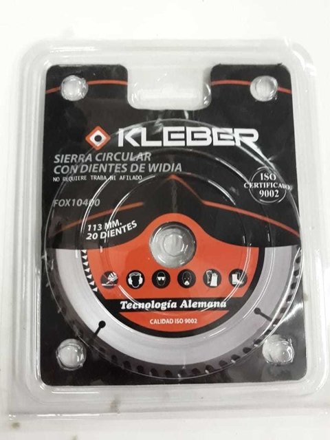 Disco de Wdia para cortar madera 115mm x 20 dientes