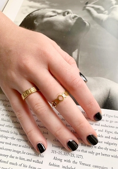 Set de anillos dorados PEYTON en internet