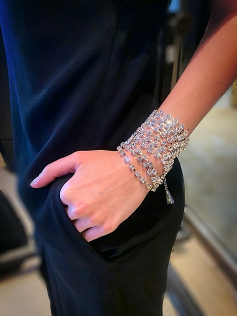 Pulsera de strass multivueltas ALICE