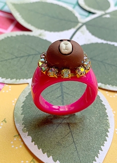 Anillo fucsia de osito TEDDY en internet