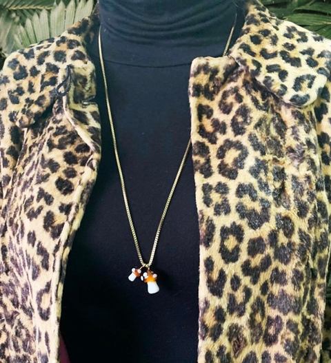Collar con dijes de honguitos PENNY
