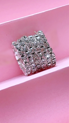 Anillo elastizado de strass SPARKLE - Gabriella Capucci