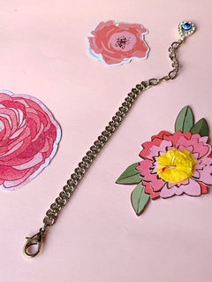 Pulsera plateada con strass BETHANY - comprar online
