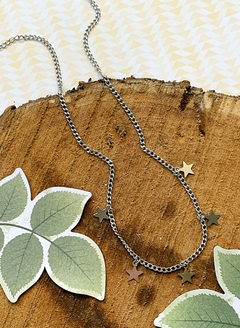 Collar plateado estrellas de acero quirurgico STARSHIP en internet