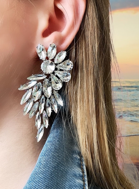 Aros piedras de cristal VENUS