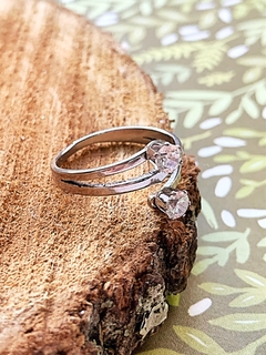 Anillo de acero quirurgico y cristal EUDORA en internet