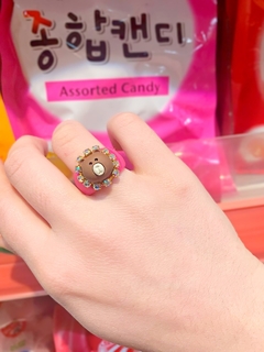 Imagen de Anillo fucsia de osito TEDDY