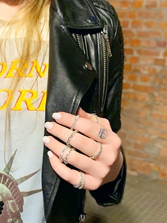 Anillo elastizado de strass SPARKLE