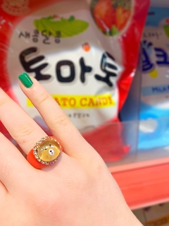 Anillo colorado de osito BEAR - tienda online