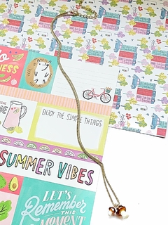 Collar con dijes de honguitos PENNY - comprar online